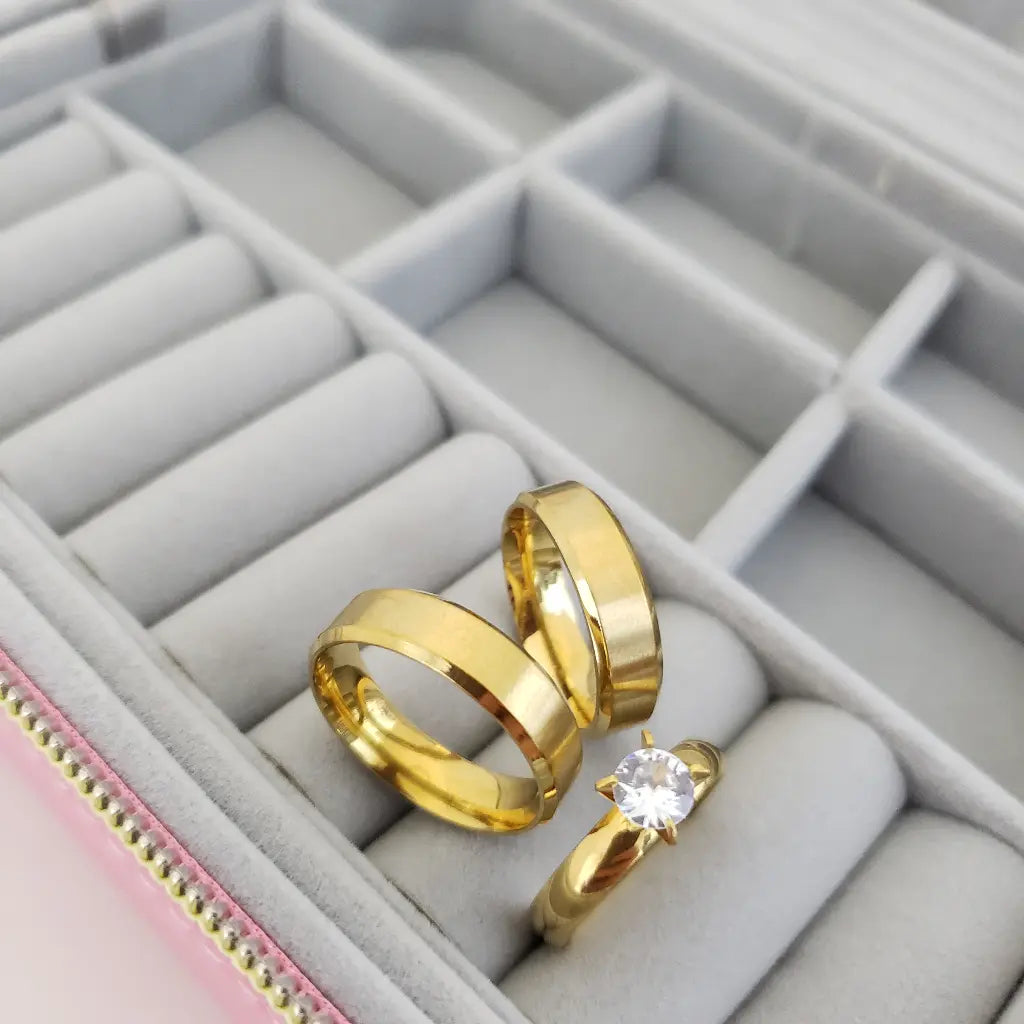 Argollas planas sale