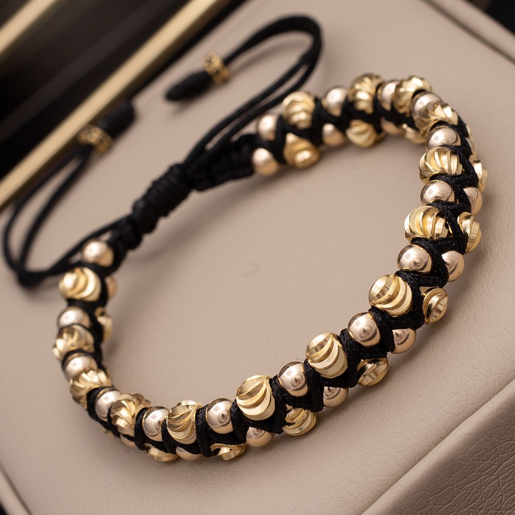 Pulseras Tejida Balin 5mm Italaino + Envio Gratis