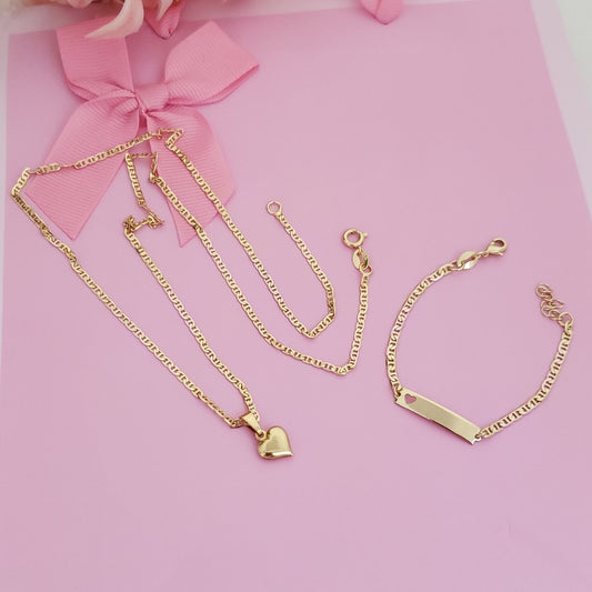 Conjunto para bebés, Cadena Escalera + Pulsera + Envío Gratis