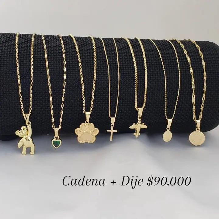 Increíble Promoción De Cadenas De Dama Por Tan Solo 90.000!, Sorprende A Mamá Con Un Detalle + Dije + Envío Gratis