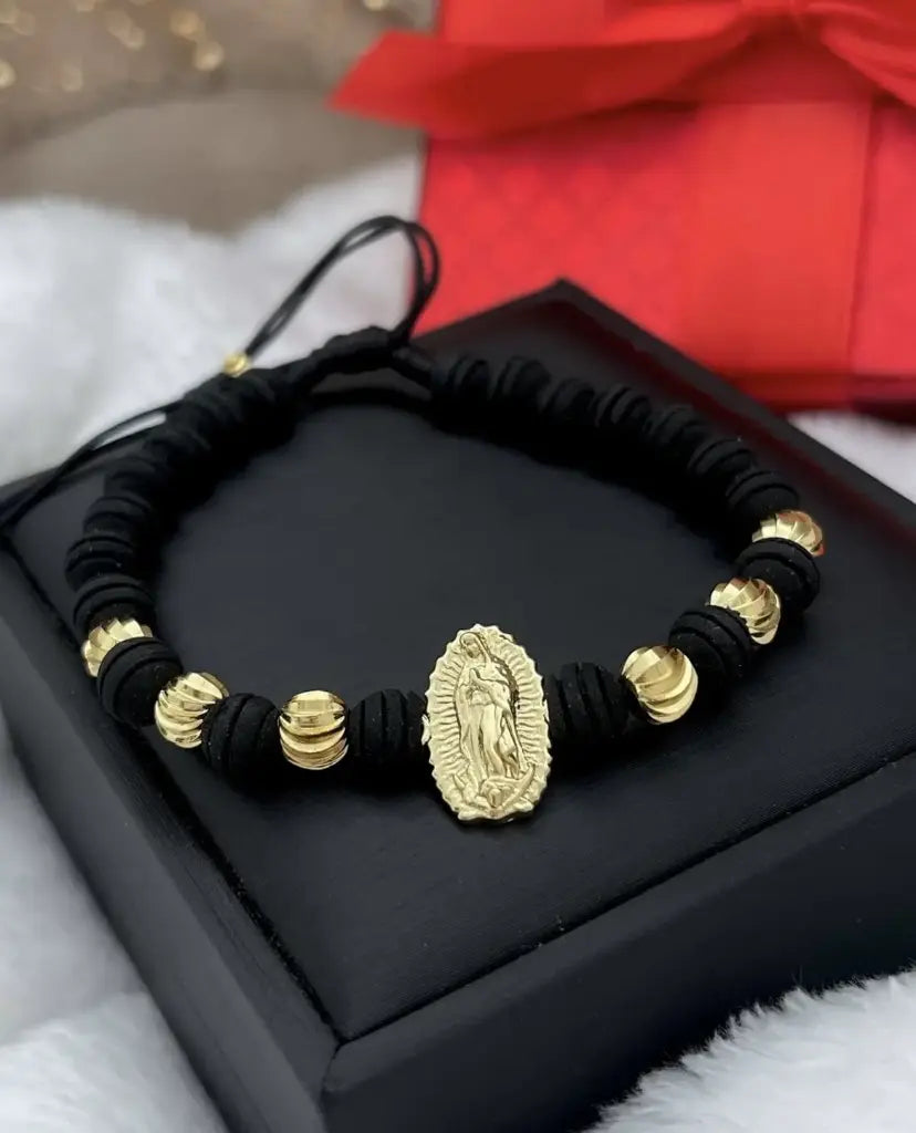 Manilla De Herraje De La Virgen De Guadalupe Con Balines Italianos Y Neoprenos + Envío Gratis