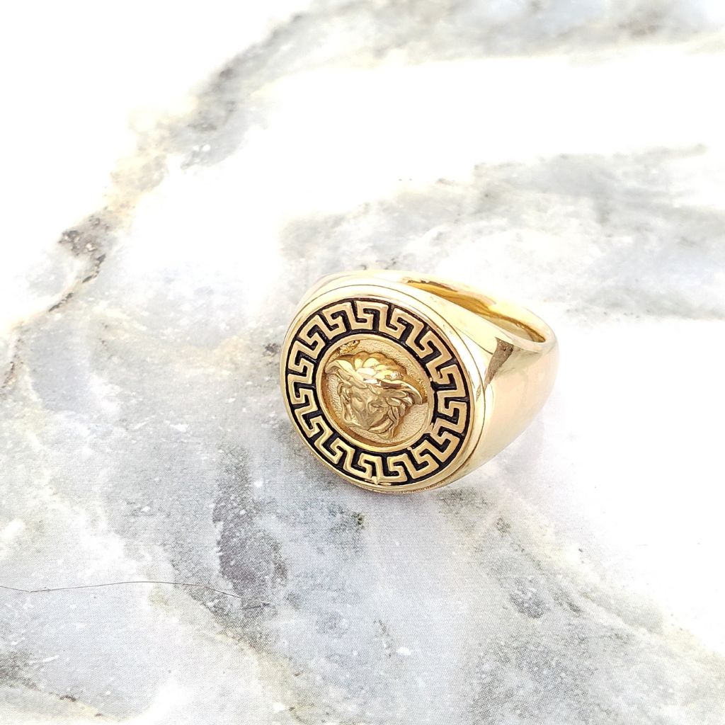 Anillo de Caballero Versace + Envio Gratis