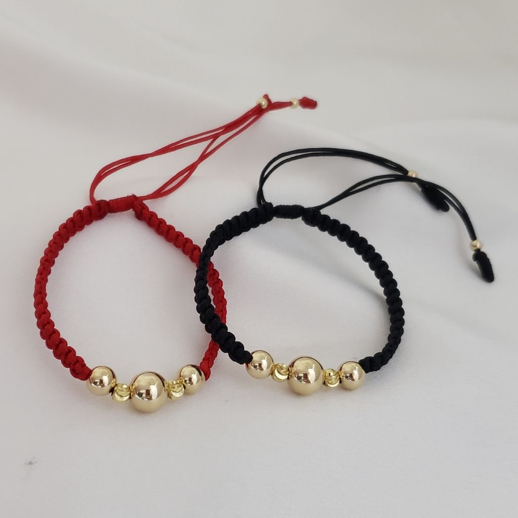 Combo para Parejas de Pulseras Balin 6mm y 5mm + Envio Gratis